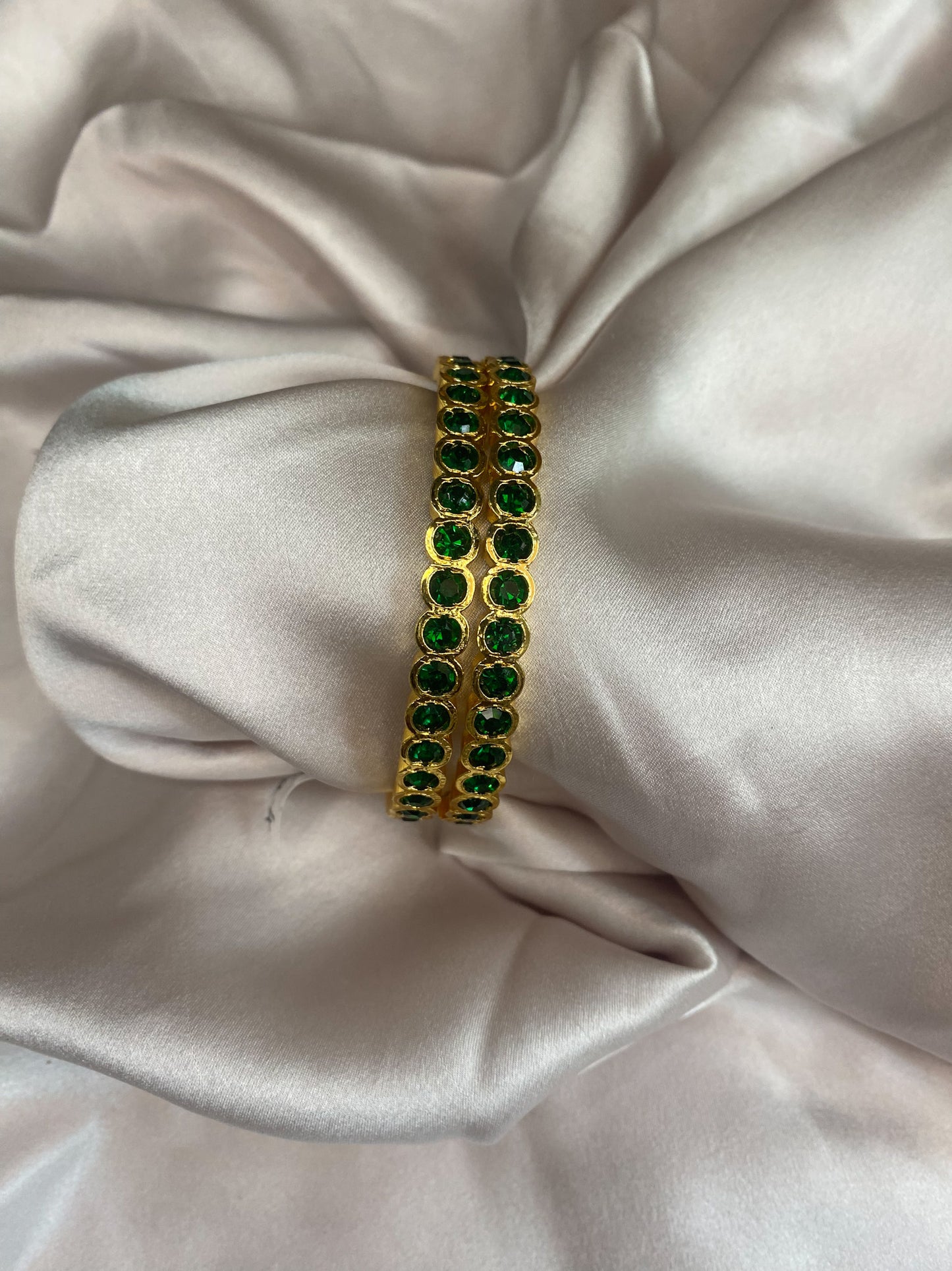 Green impone bangles