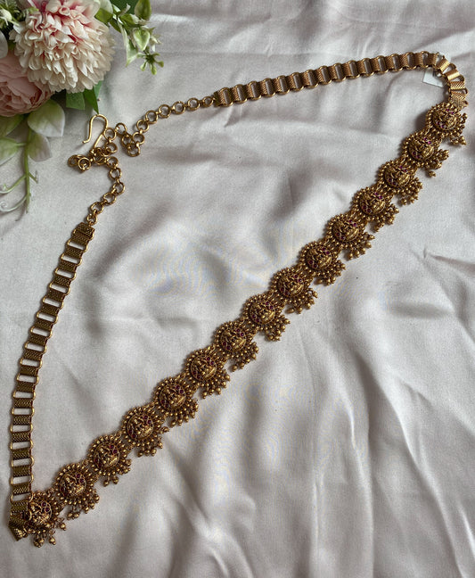 Mini round Lakshmi belt